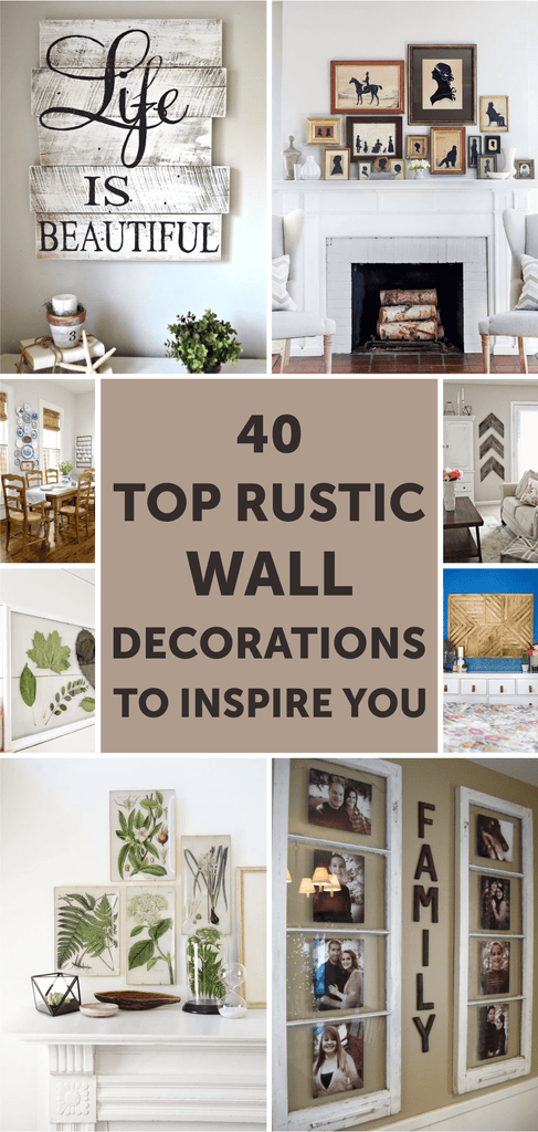 40 Top Rustic Wall Decorations to Inspire You