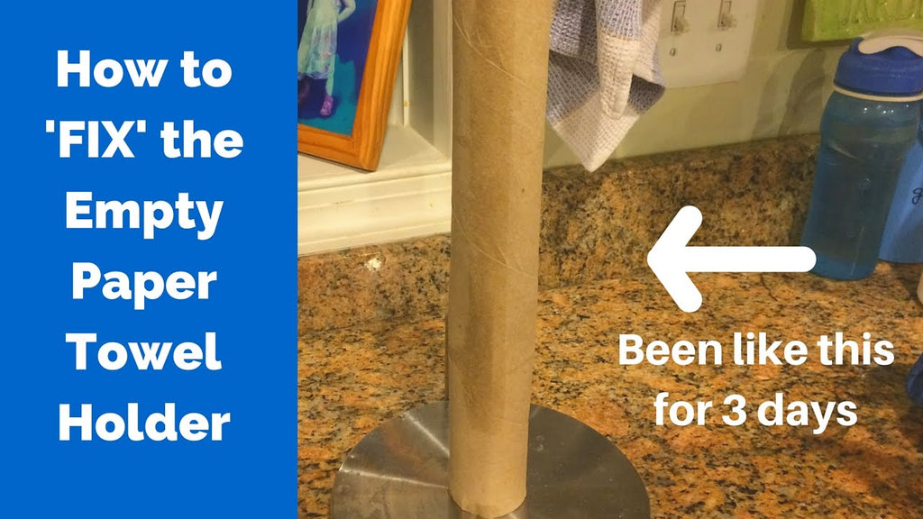 How to Fix the Empty Paper Towel Holder by Janine Nickel (5 years ago)