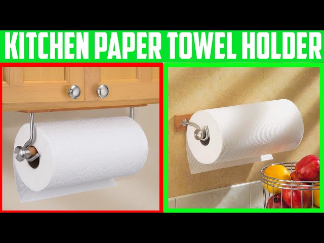 Are you Searching for Best Wall Mount Kitchen Paper Towel Holder ? So now you are in the right place for getting the valuable info on Paper Towel Holder .