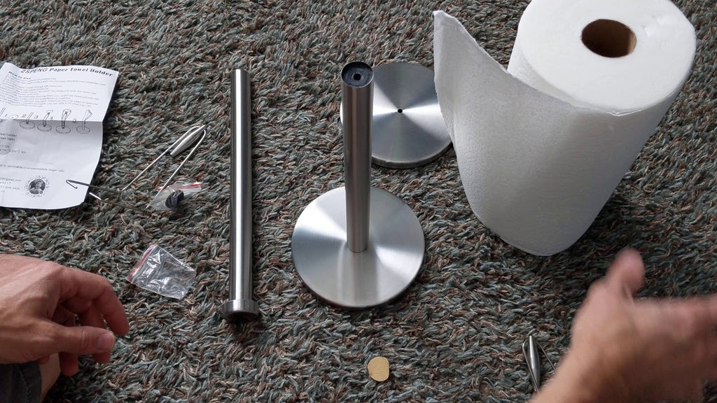 HOW TO PUT A PAPER TOWEL HOLDER TOGETHER by ETPC EPIC TIME PASS CHANNEL (1 year ago)