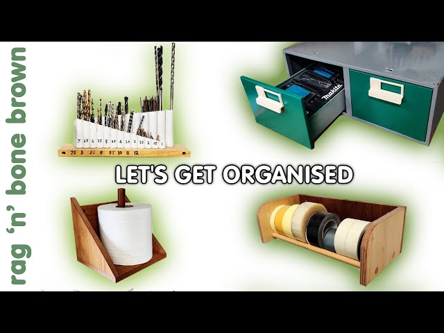 In this video I work on four workshop organisation projects
