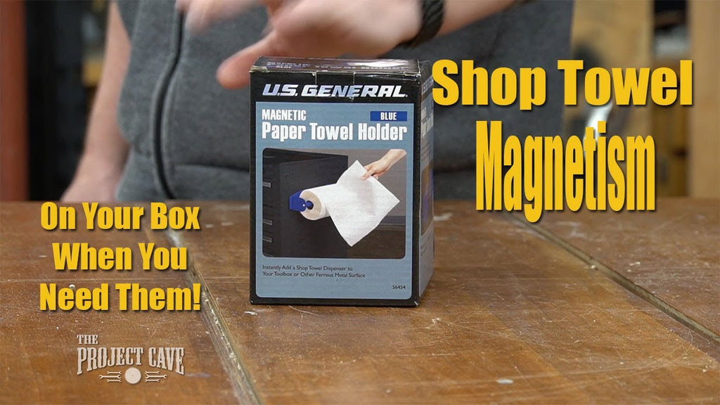 US General Magnetic Paper Towel Holder by The Project Cave (1 year ago)