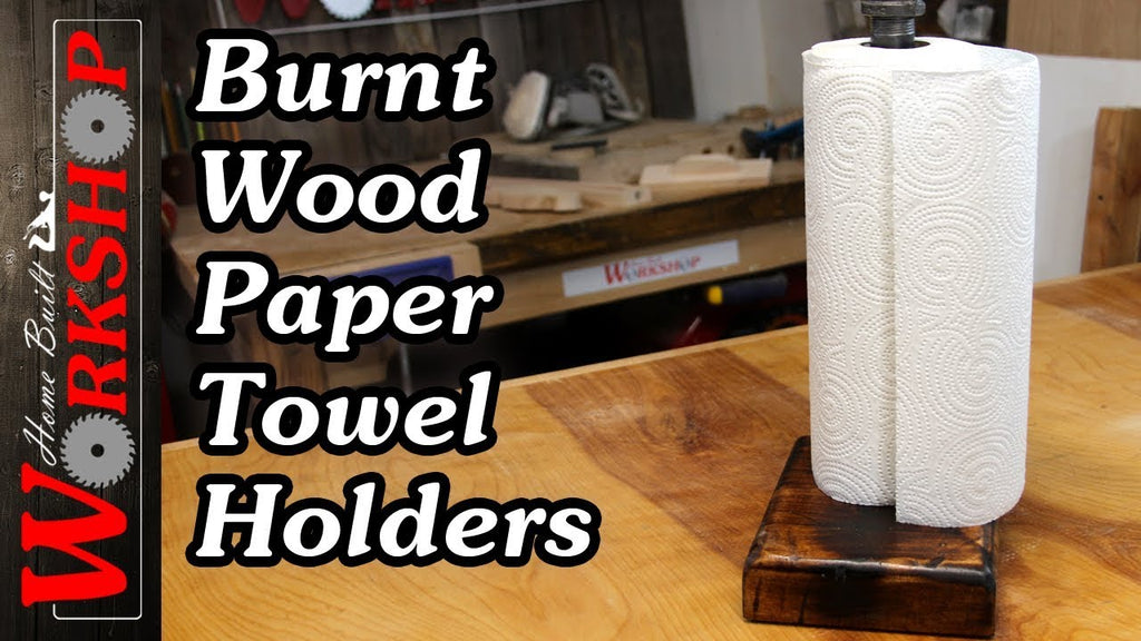 How to build a Pipe Paper Towel Holder by Home Built Workshop (4 years ago)