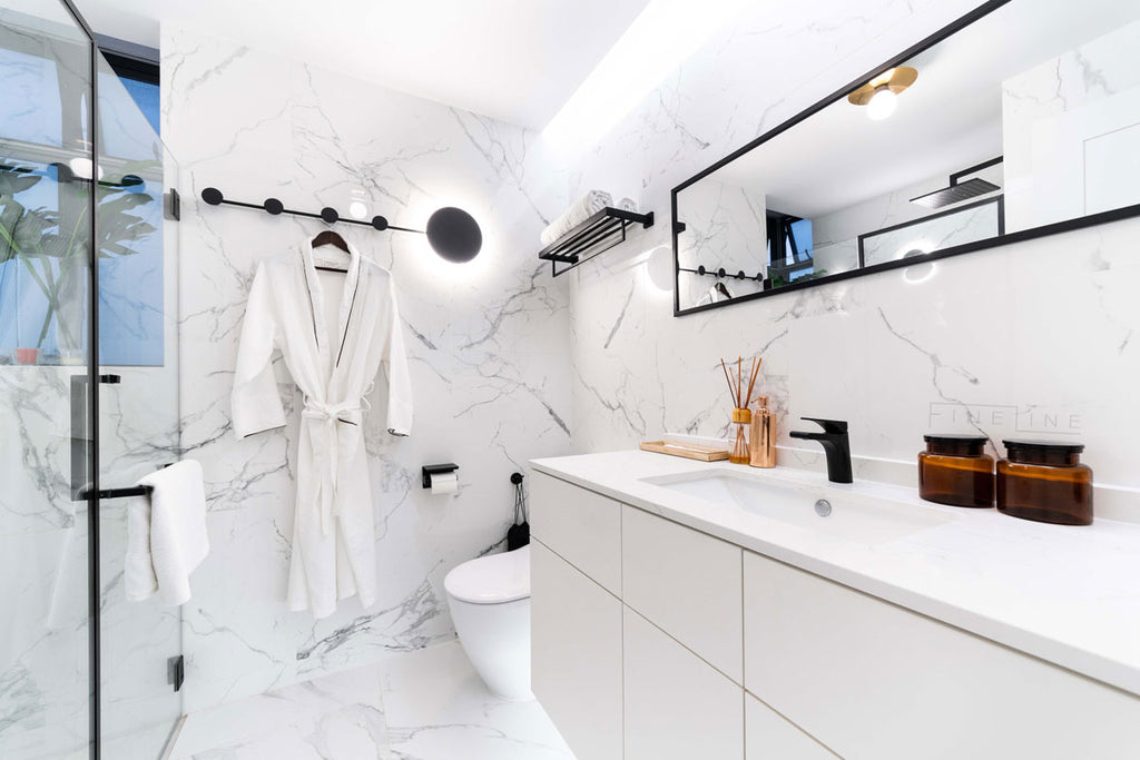 When it comes to designing your bathroom, think beyond how it looks