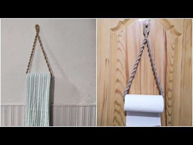 Here i share with you very smart and creative towel ad tissue holder.very cheap and easy craft idea