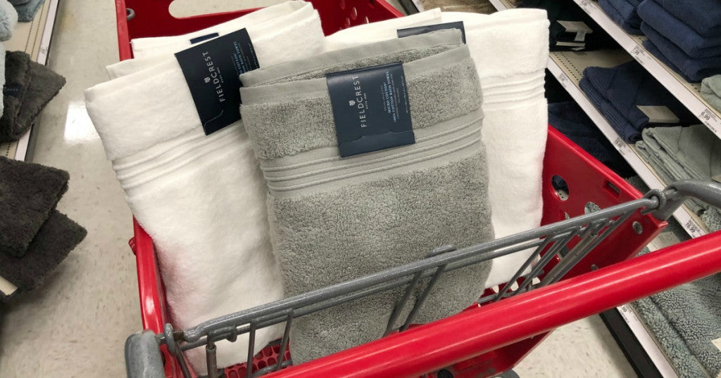 40% Off Fieldcrest Bedding & Bath on Target.com | Save on Towels, Comforters + More