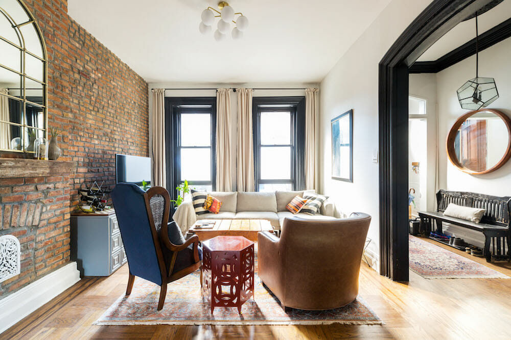 Living space and rental come together in this Brooklyn brownstone renovation