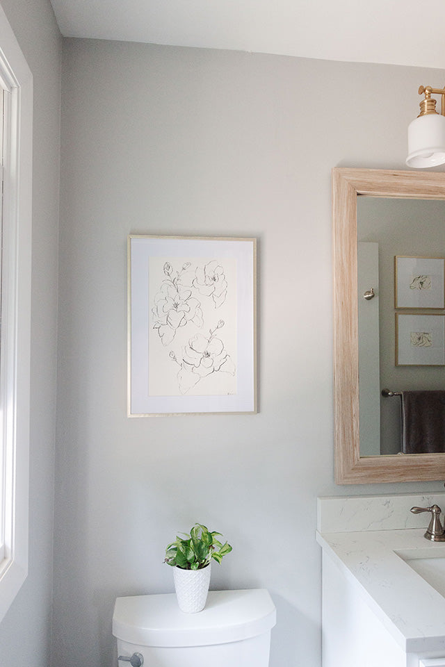 New Bathroom Art