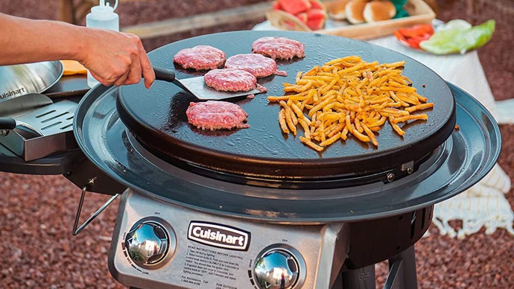 Get your smash burger on this summer with  Cuisinart’s flat top grill at $166.50 (Over $100 off)