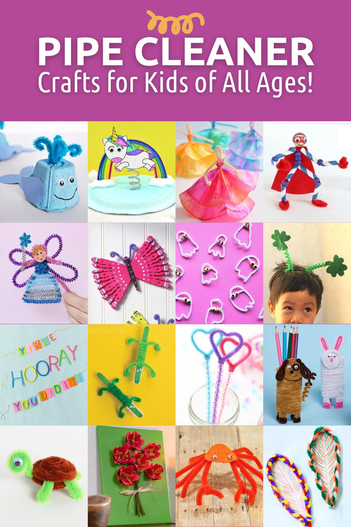 Pipe Cleaner Crafts: 50 Colorful Projects for Kids of All Ages!