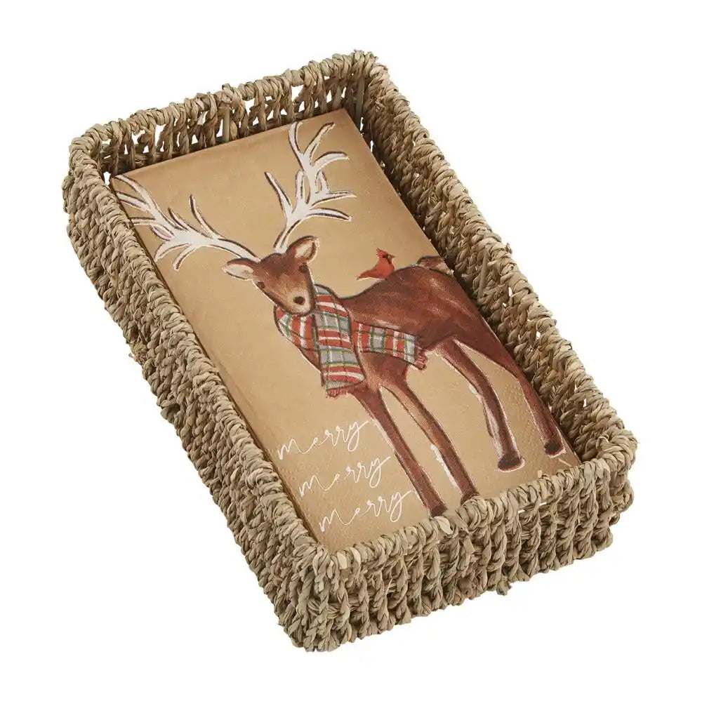 Reindeer Guest Towel Set