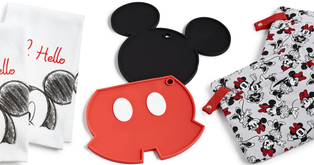 Disney Kitchen Towels, Pot Holders & More Only $7.49 on Macys.com (Regularly $18)