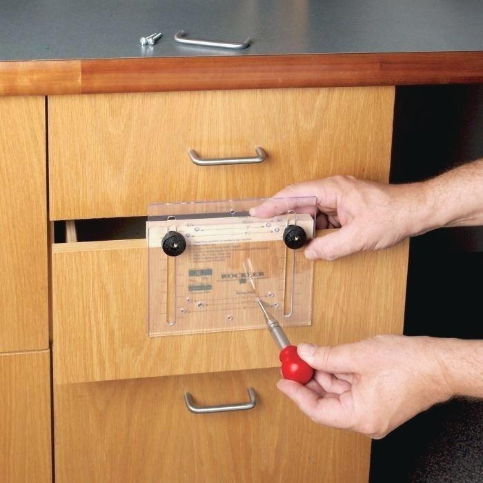 Contemporary Cabinet Hardware Template