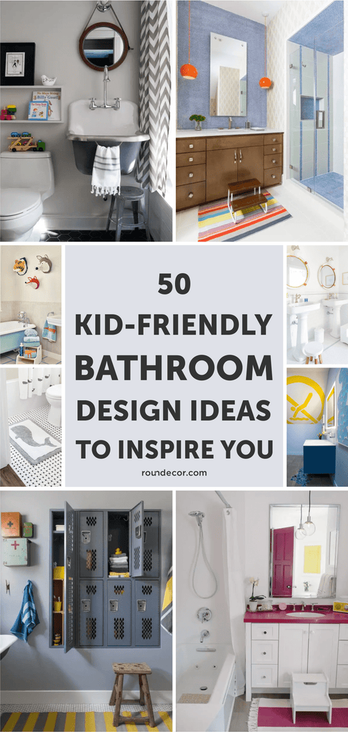 50 Kid-Friendly Bathroom Design Ideas to Inspire You