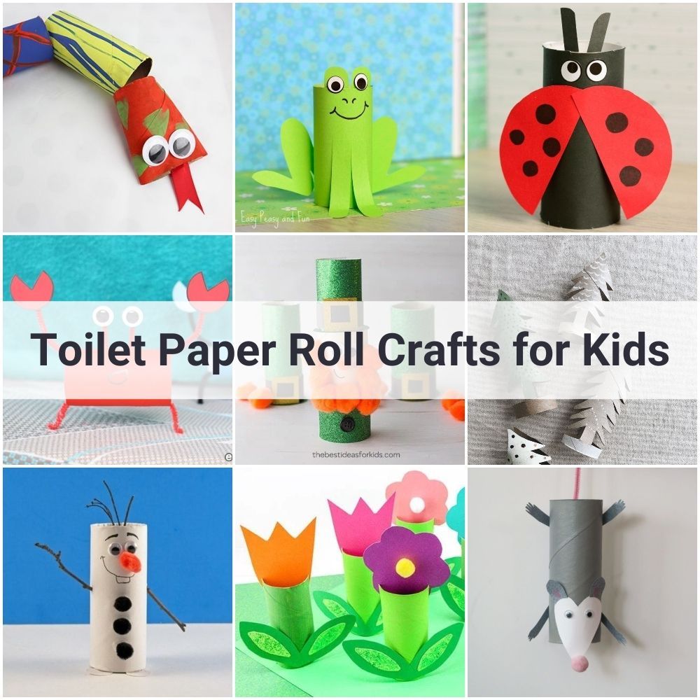40 Best Toilet Paper Roll Crafts for Kids to Get Creative and Have Fun