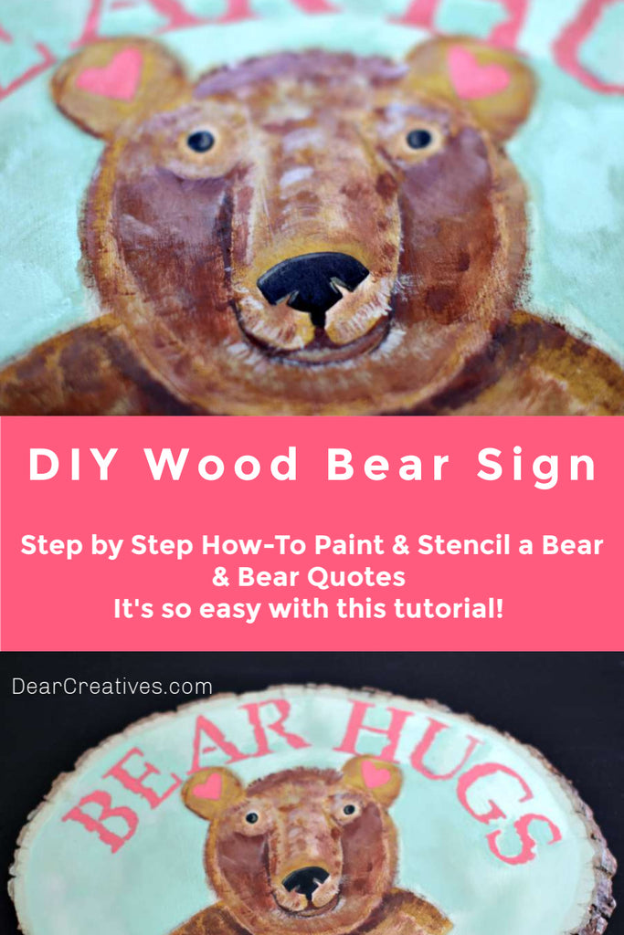 DIY Wood Bear Sign – Step By Step How-To
