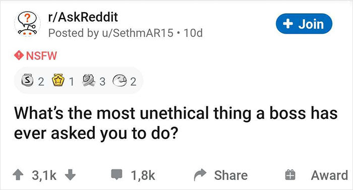 “What’s The Most Unethical Thing A Boss Has Ever Asked You To Do?” (83 Answers)