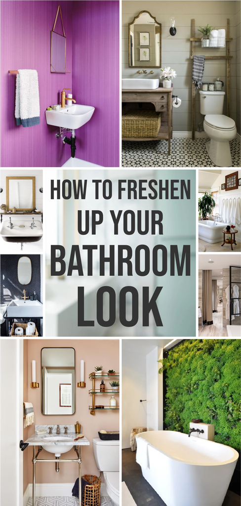 How to Freshen Up Your Bathroom Look