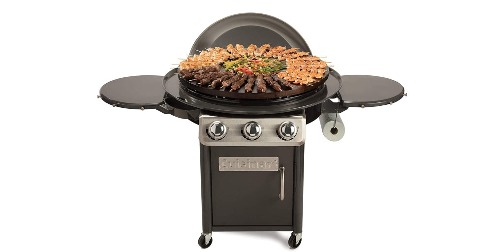 Save 34% on Cuisinart’s 30-inch Round Outdoor Flat Top Grill at $330 for a limited time