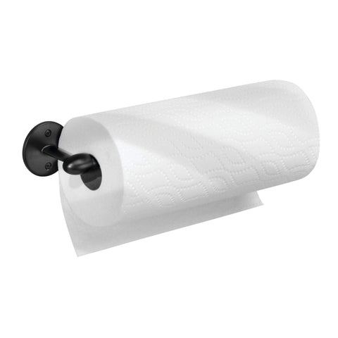 InterDesign Wall Mount Paper Towel Holder, Paper Towel Roll Holder For Kitchen