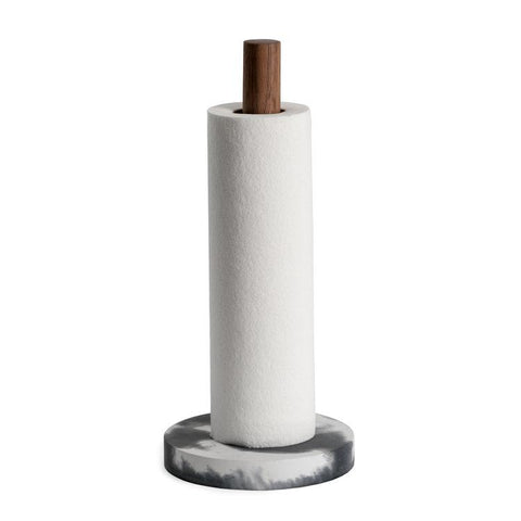 concrete modern paper towel holder