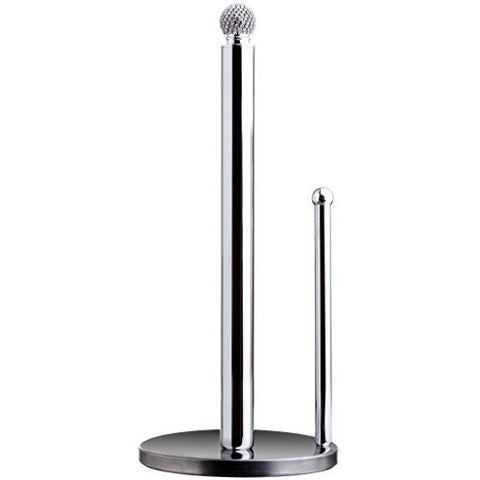 Alan Lee Princess Collection Stainless Steel Paper Towel Holder with Swarovski Crystal