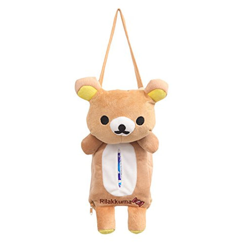 Xiaolanwelc@ 4 Colors Cute Animal Car Tissue Holder Back Hanging Tissue Box Covers Napkin Paper Towel Box Holder Case Paper Towel Holder (Bear)