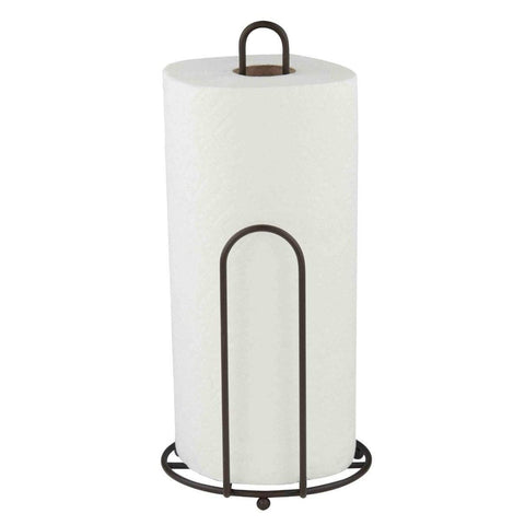 Home Basics Bronze Paper Towel Holder