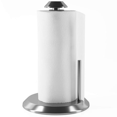 Home Intuition Stainless Steel Paper Towel Holder with Easy Tear