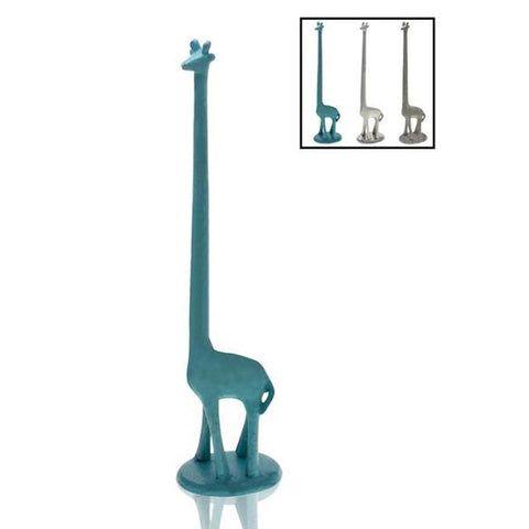 Cast Iron Giraffe Decorative Paper Towel Holder Stand