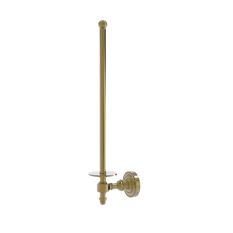 RD-24U/12-UNL Retro Dot Collection Wall Mounted Paper Towel Holder, Unlacquered Brass