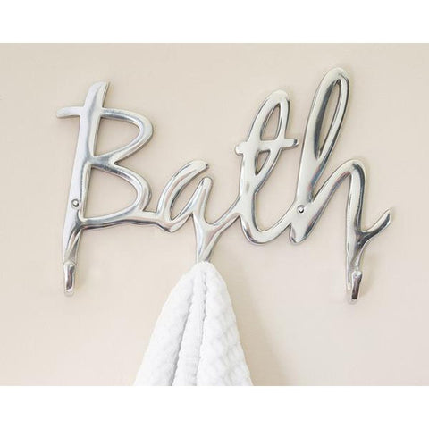 Contemporary Style Bath Hook Rack