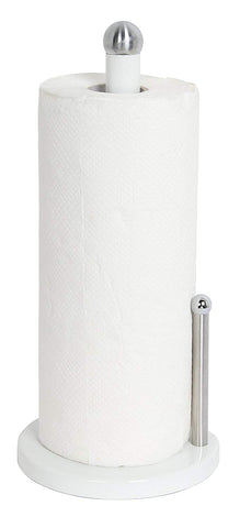 Home Basics Paper Towel Holder (White)