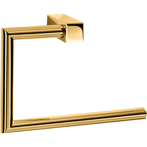 DWBA Brass Towel Rail Ring Holder Bath Hand Towel Holder Hanging