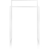 DWBA Standing Towel Bathroom Rack Stand Double Bar Towel Holder, Brass