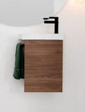 ADP 'Seek' Small Spaces Wall Hung Vanity with Hand Towel Holder