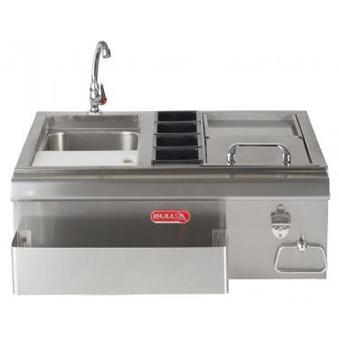 Bull Outdoor Products 30" Stainless Steel Built-In Bar Center with Sink