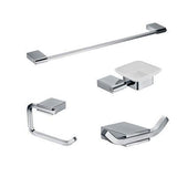 304 # Brushed Stainless Steel Bathroom Accessories Set Toilet CupPaper Towel Holder Robe Hook Bathroom Hardware Sets